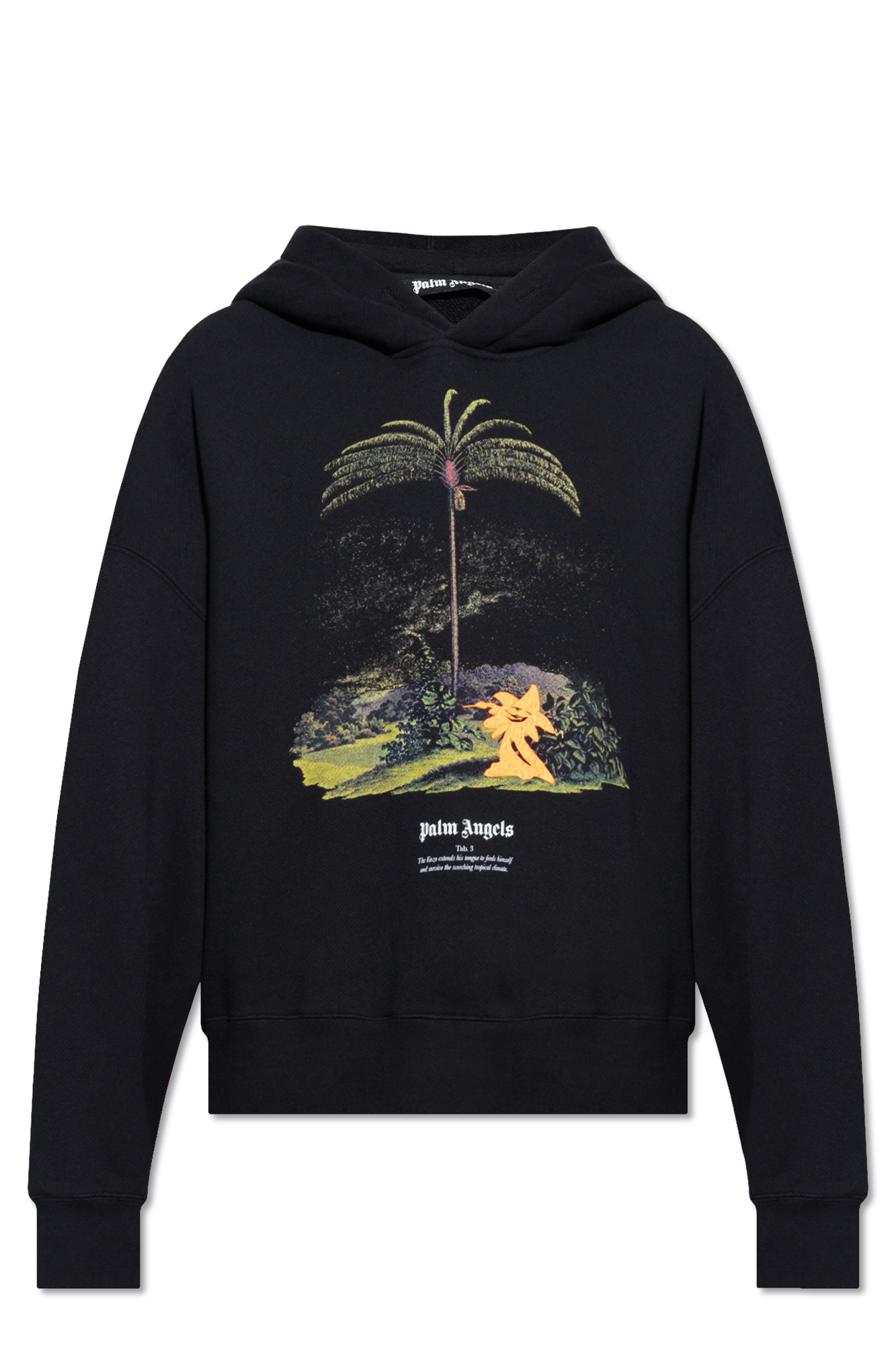 Black Printed hoodie Palm Angels Brunch Sweatshirt Teen SchaferandweinerShops Canada